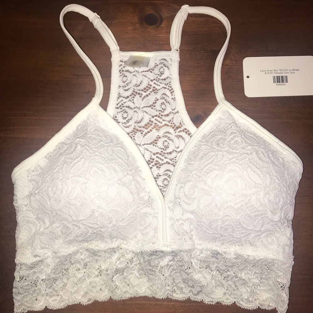 Adorable Lacy Bra Top - Never Worn
